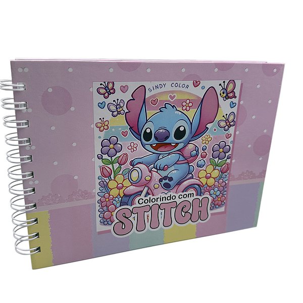 Livro para colorir Bobbie Goods Rosa Stitch