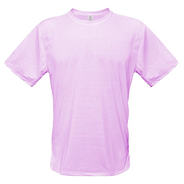 Camiseta Lilás - P ao GG (100% Algodão)