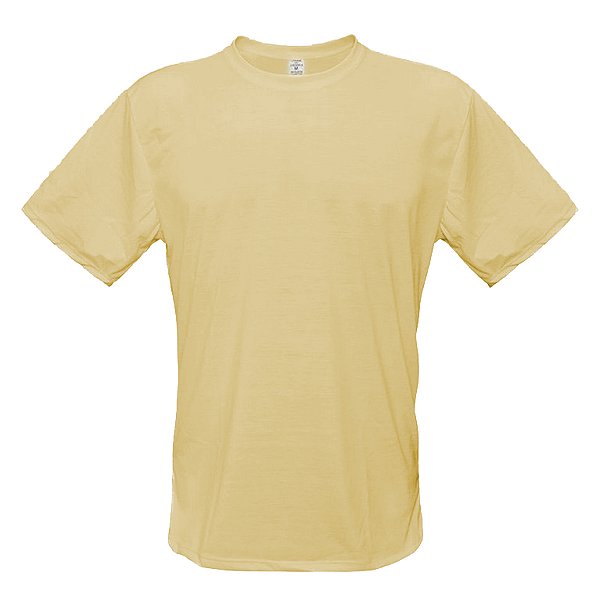 Camiseta Bege - P ao GG (100% Algodão)