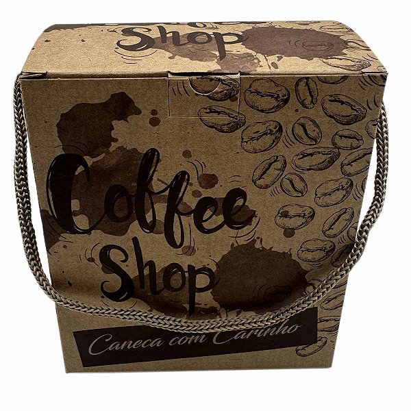 Caixinha Para Caneca - Com Carinho