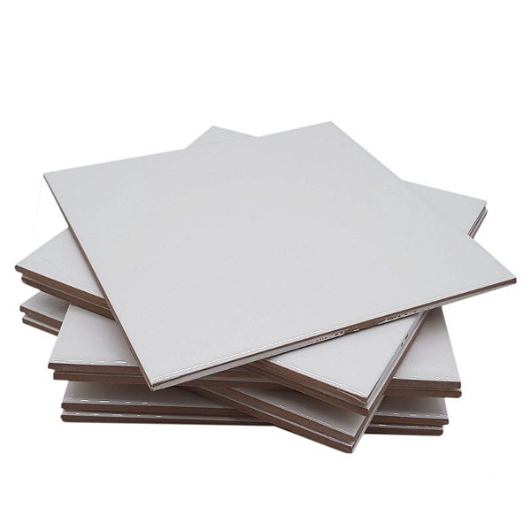 Azulejo Branco Resinado 7,5x7,5 para Sublimação