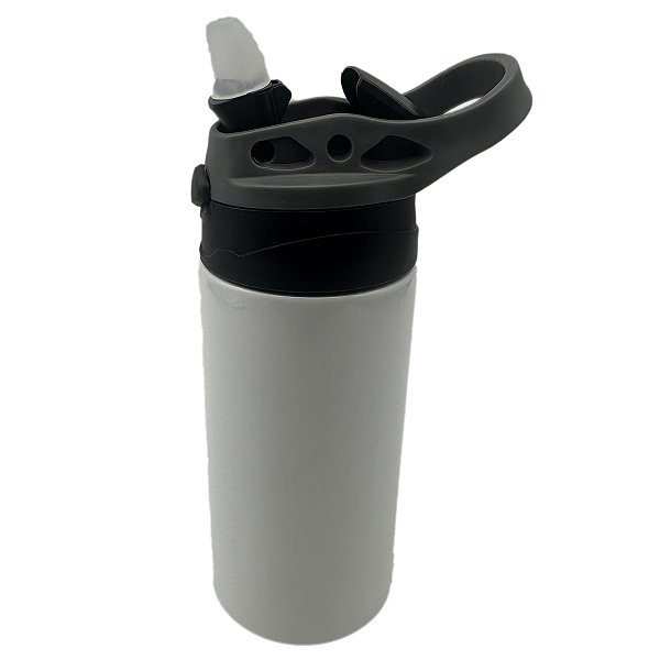 Squeeze pop térmico com tampa preto / cinza 500ml