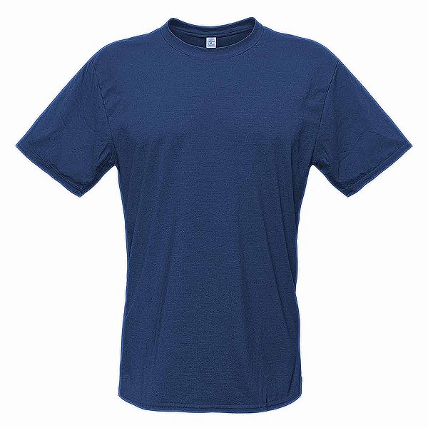 Camiseta Azul Marinho 100% Poliéster - P ao GG