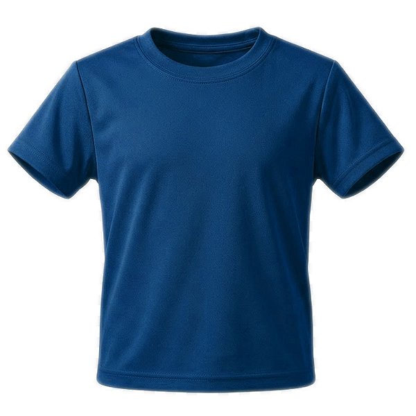 Camiseta Azul Royal (02 ao 14)