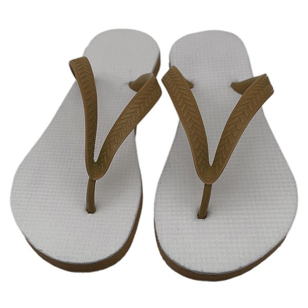 Chinelo para Sublimação – Sola e Tira Marrom