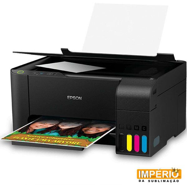Impressora Epson L3110 C/ Scanner e Tanque de Tinta