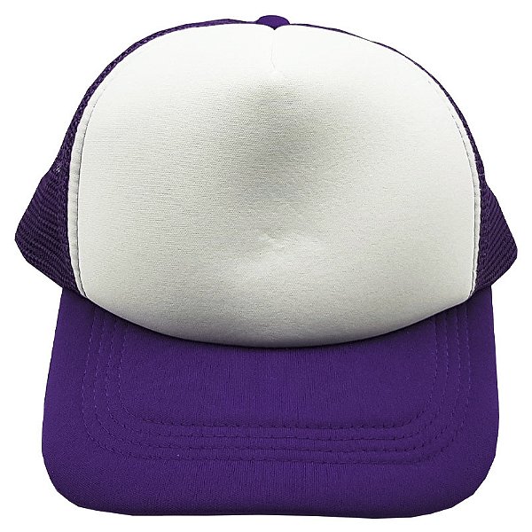 Boné Roxo Trucker para Sublimação