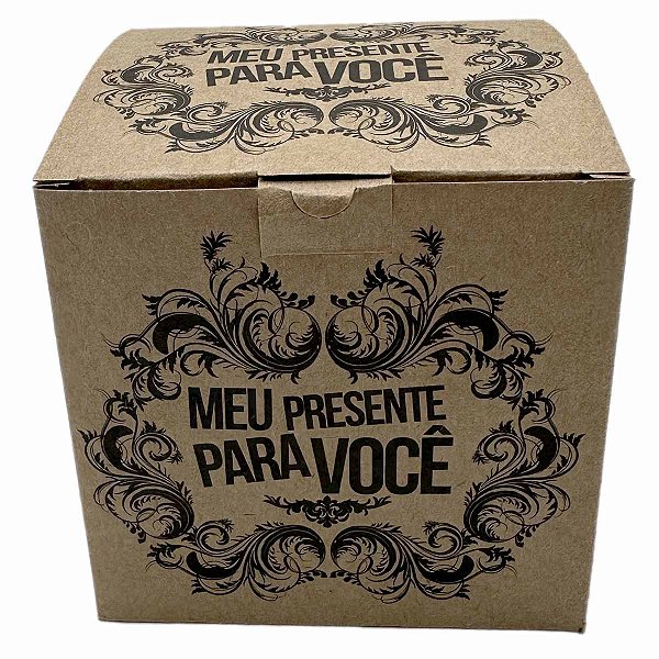 Caixinha Para Caneca Kraft "Bijou"-12 unidades