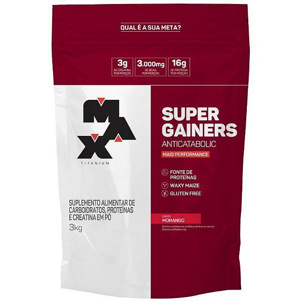 Super Gainers 3kg - Max Titanium