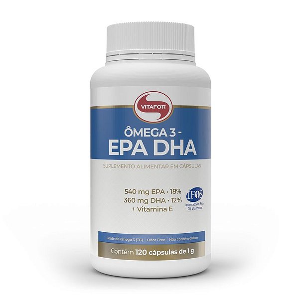 Ômega 3 EPA DHA 120caps - Vitafor