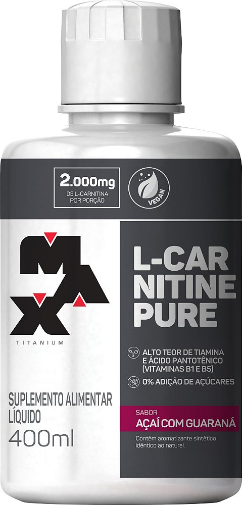 L-Carnitine Pure 400ml - Max Titanium