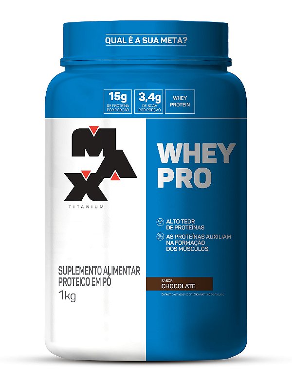 Whey Pro 1kg - Max Titanium