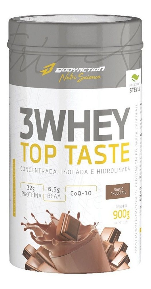 3 Whey Top Taste 900g - Bodyaction