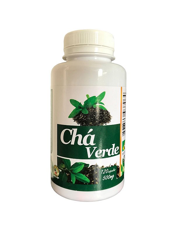 Chá Verde 500mg 120caps - Mult Ervas