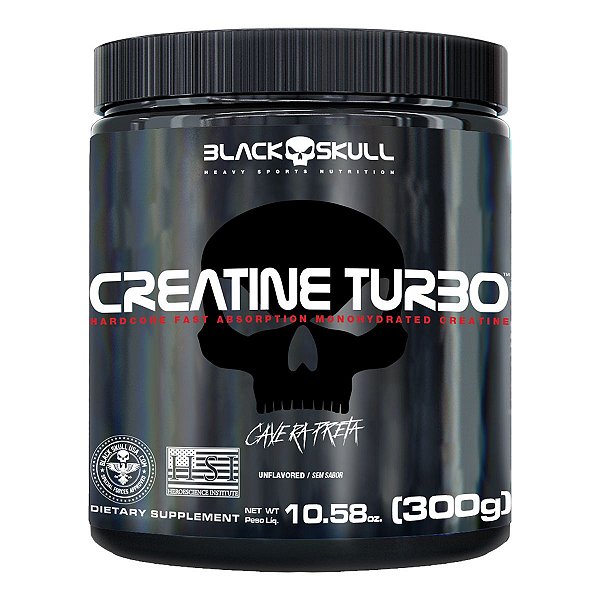 Creatine Turbo 300g - Black Skull