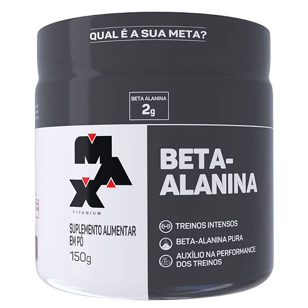 Beta Alanina 150g - Max Titanium