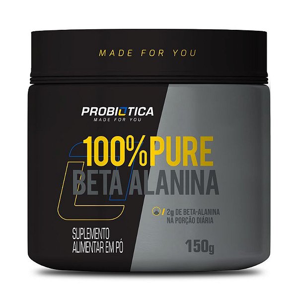 100% Pure Beta Alanina 150g - Probiótica