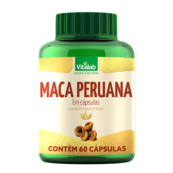 Maca Peruana 60caps - Vitalab