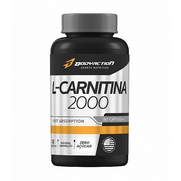 L-carnitine 2000mg 90caps - Bodyaction