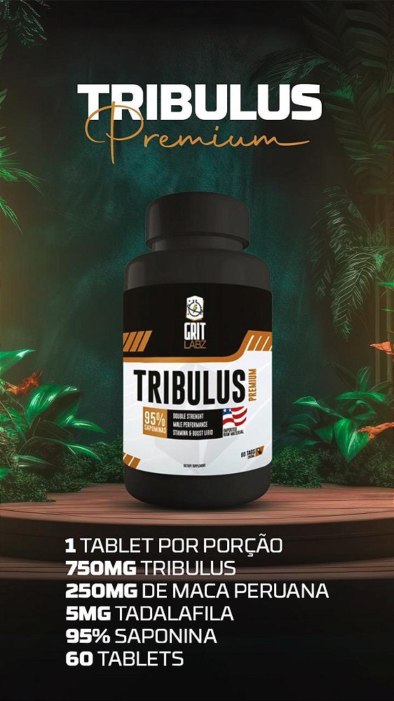 Tribulus Premium 60tabs - Grit Labz