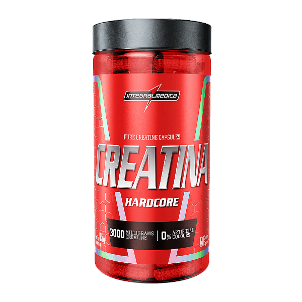 Creatina Hardcore 120caps - Integralmédica