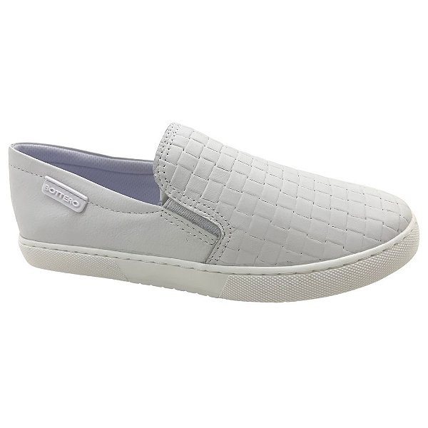 Tênis Slip On Bottero Couro 340701