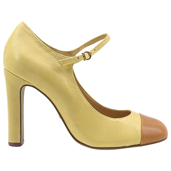 Scarpin Arezzo Salto Alto Couro A134050001
