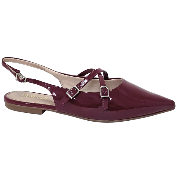 Sapatilha Sua Cia Aberta Slingback 8189.15609