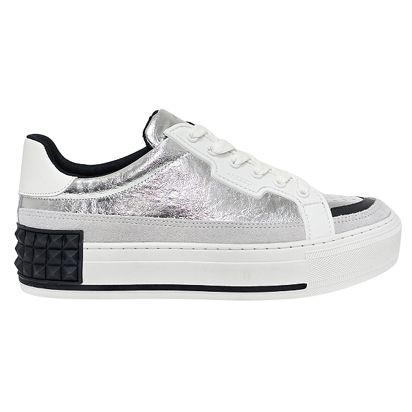 Tênis Arezzo Flatform Amarração Spikes A112180069