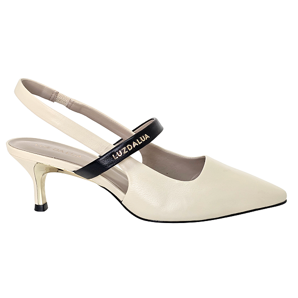Scarpin Luz da Lua Couro 58060022