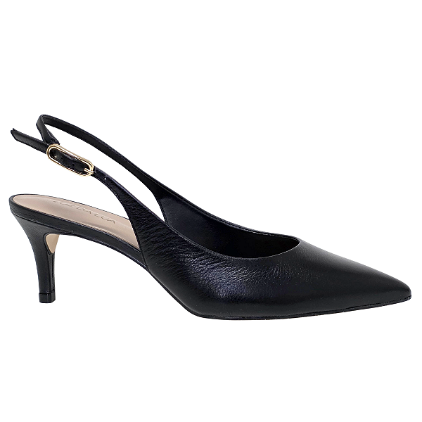 Scarpin Luz da Lua Slingback Couro 80830002