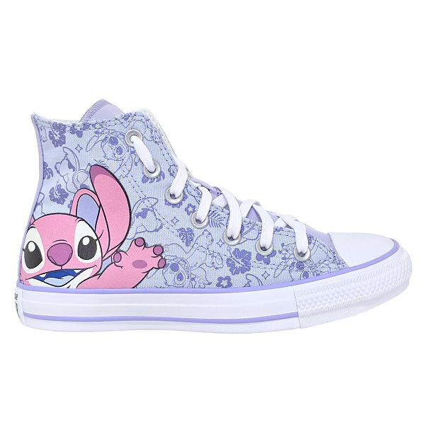 Tênis All Star Converse X Disney Stitch Chuck Taylor Cano Alto Azul CK13790001