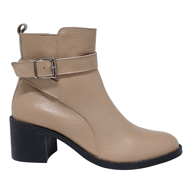 Bota Lia Line Cano Curto Couro 2309.71644