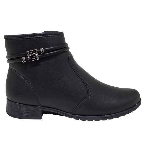 Bota Dakota Cano Curto Salto Bloco Baixo DA923