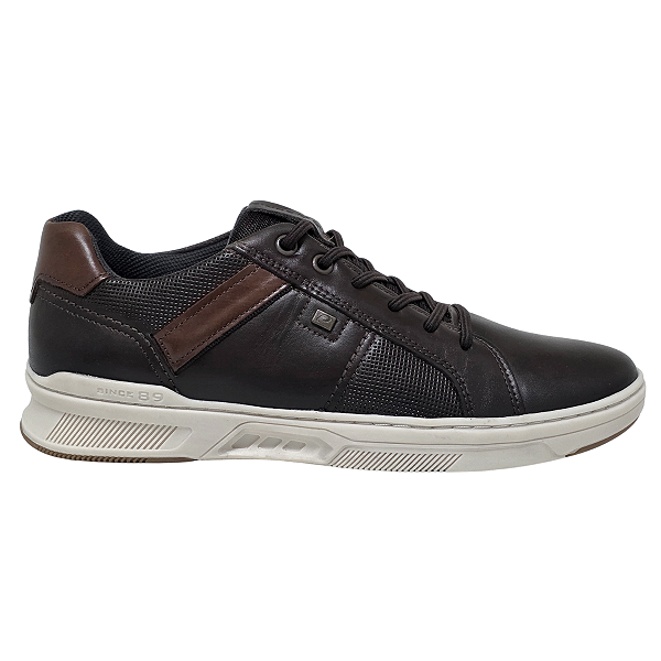 Tênis Pegada Sapatênis Couro Casual Masculino 110605