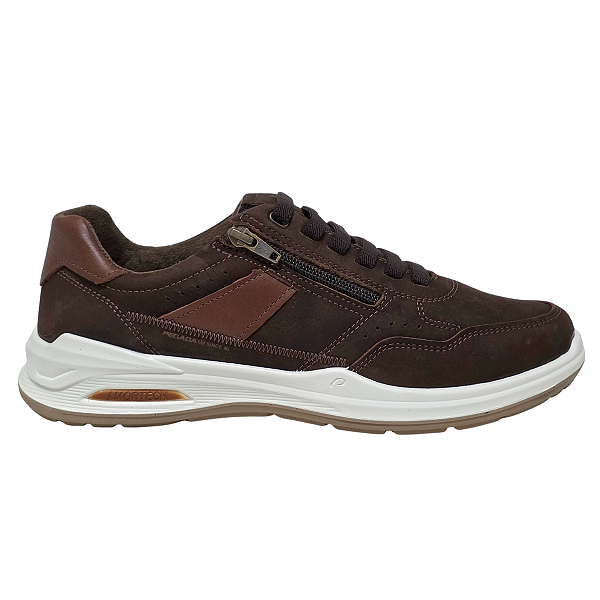 Tênis Pegada Sapatênis Couro Casual Masculino 110507