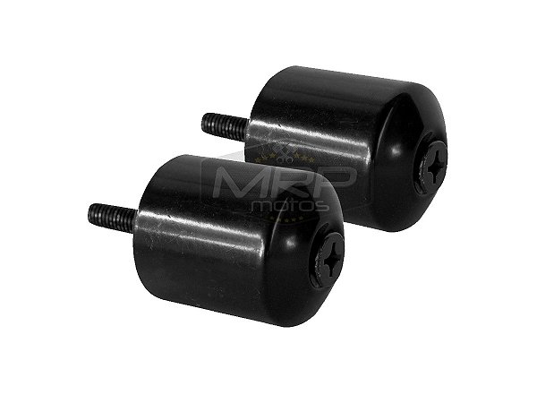 Par de Pesos de Guidão Nc 700 750 Contra Peso Com Parafuso Preto