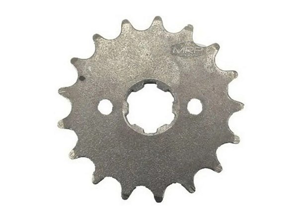 Pinhão Esportivo Mais Velocidade 17 Dentes Cg Titan Fan Start Bros 125 150 160 e Xre 190