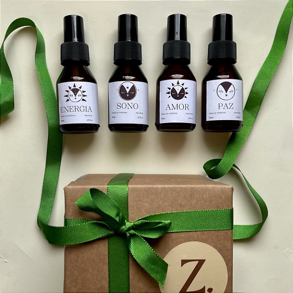 Kit 4 sprays terapêuticos 50 ml