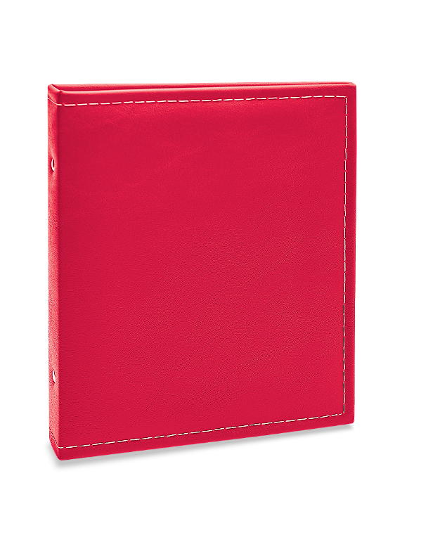 Álbum 10x15 500 fotos - Linha Clássico 409 Vermelho