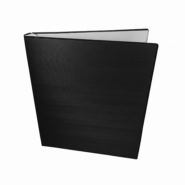 Álbum 15x21 / 20x25 25mm diamante preto p/ até 90 fotos 302/121