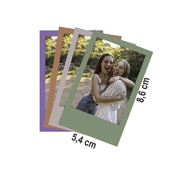 Polaroid color 5,4cm x 8,6cm