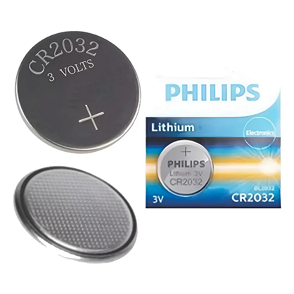 Bateria moeda Philips CR2032 Premium