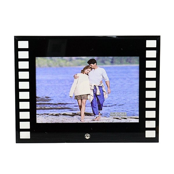 Porta retrato vidro 10x15 design filme TGS9037