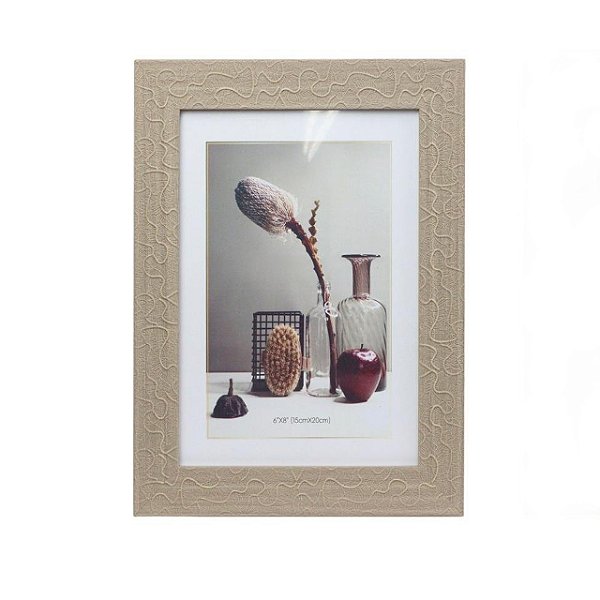Porta Retrato de MDF 15x20 Moldura em Relevos TGS9295
