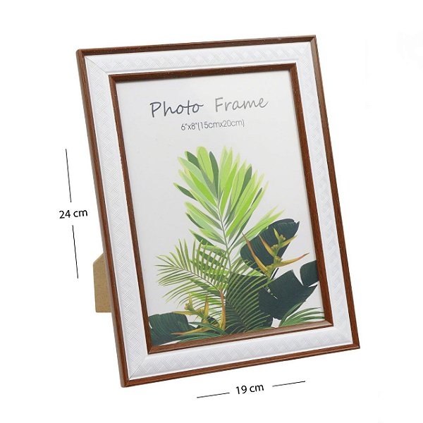 Porta Retrato de MDF 15x20 Moldura Dual Color TGS9286