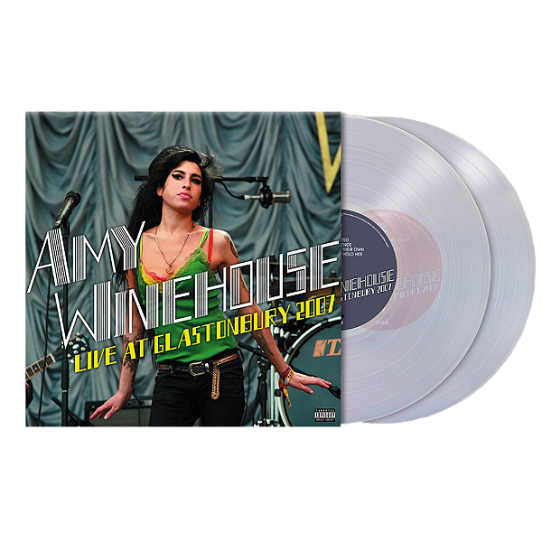 AMY WINEHOUSE - LIVE AT GLASTONBURY 2007(CLEAR VINYL 2LPS)