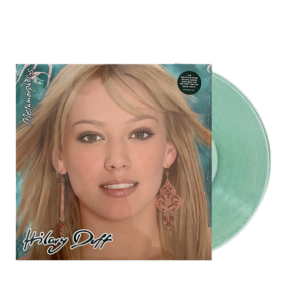 VINIL HILLARY DUFF METAMORPHOSIS - EXCLUSIVE LIMITED EDITION CLEAR TEAL