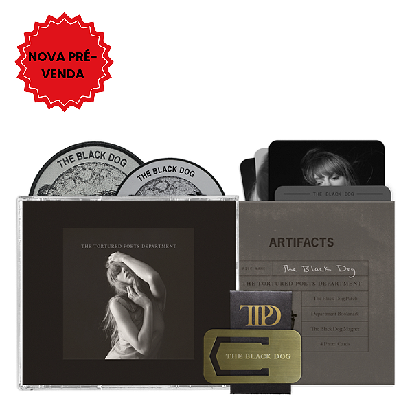 CD TAYLOR SWIFT THE TORTURED POETS DEPARTMENT COLLECTOR'S EDITION DELUXE CD + BONUS TRACK "THE BLACK DOG"  ( LEIA PRAZOS)