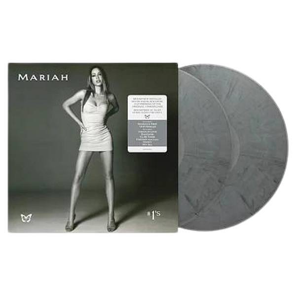 Vinil Mariah Carey: #1's (Remastered) (Metallic Silver & Black Swirl